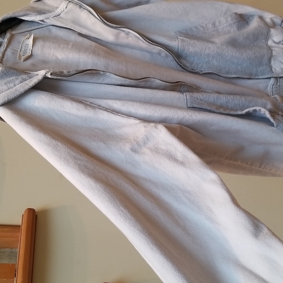 Topman Hooded Denim / Cotton Jacket Szie XS - Picture 4 of 4